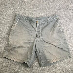 Howler Brothers Clarksville Walk Shorts Mens 40 Grey Corduroy Hike Sun Faded